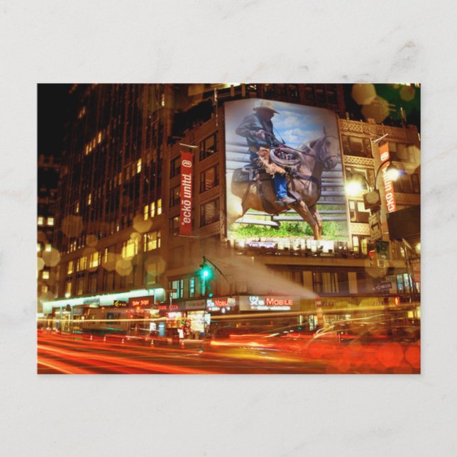 No place for a country boy postcard (Front)