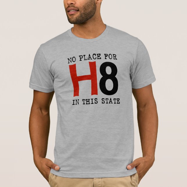 No place for H8 T-Shirt (Front)