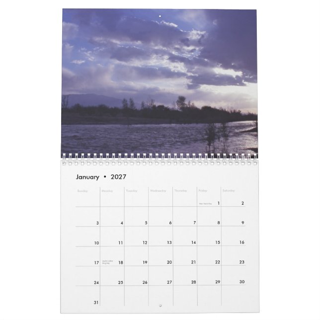 No Place Like Arizona Calendar (Jan 2027)