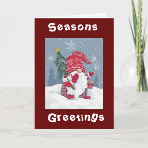 NO PLACE LIKE "GNOME" FOR THE HOLIDAYS HOLIDAY CAR