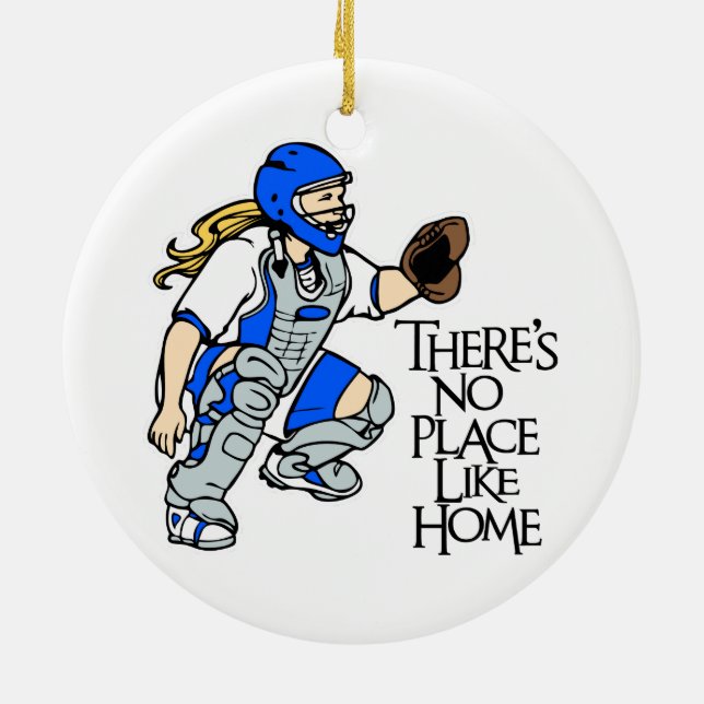 NO PLACE LIKE HOME! CERAMIC TREE DECORATION (Back)