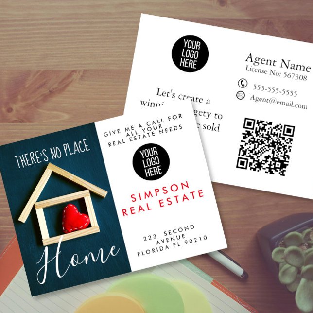NO place like home referrals announcement  Postcard (Creator Uploaded)
