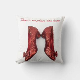 No Place Like home -Ruby slippers Cushion