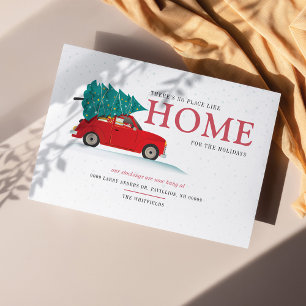 No Place Like Home We've Moved Holiday Moving Announcement