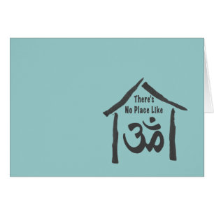 No Place Like Om Calligraphy