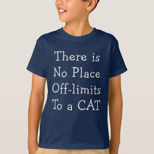 No Place Off-limits To a CAT T-Shirt