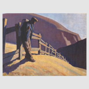 No Place to Go by Maynard Dixon Tissue Paper