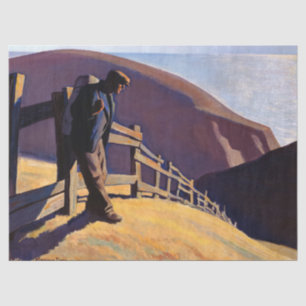 No Place to Go by Maynard Dixon Tissue Paper