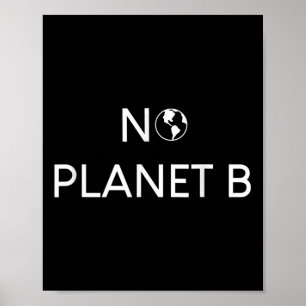 No Planet B Environmental Protection _1 Poster