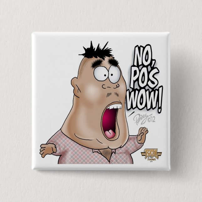 No Pos Wow Button (Front)