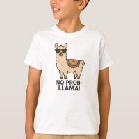 No Prob-Llama Cool Beige Llama Design