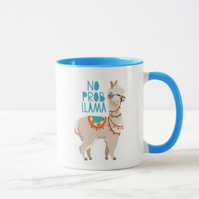 No Prob Llama Mug (Right)