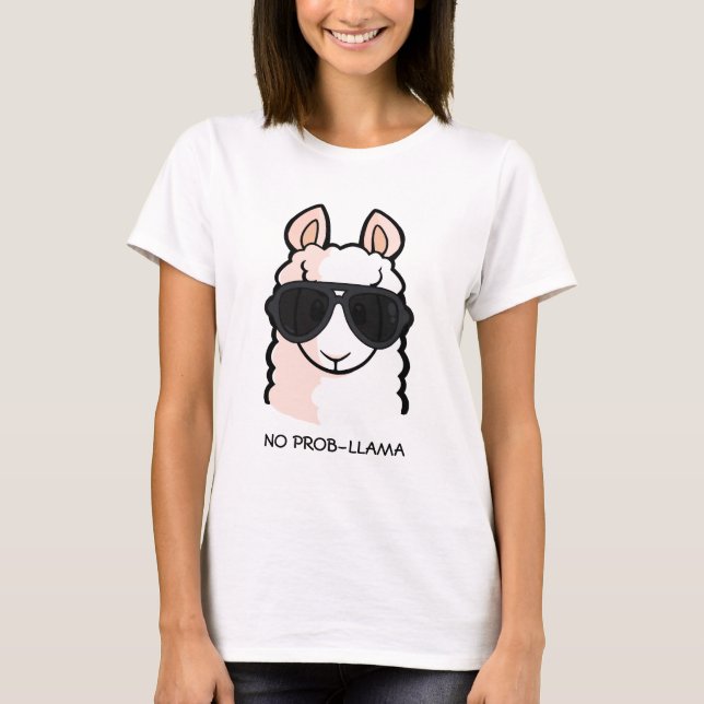 No Prob-Llama T-Shirt (Front)