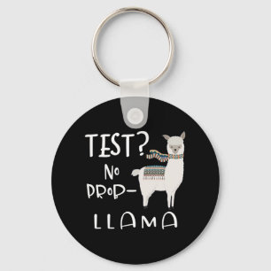 - No Prob-llama Testing Teacher Educator Funny  Key Ring