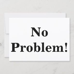 No Problem