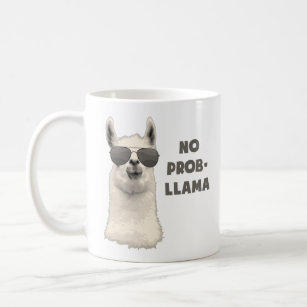 No Problem Llama Coffee Mug