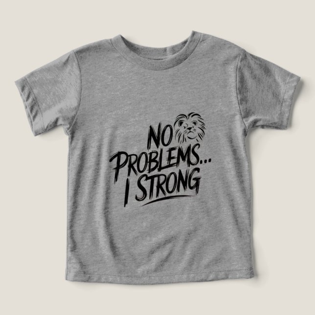 No Problems girls top t-shirt's (Design Front)