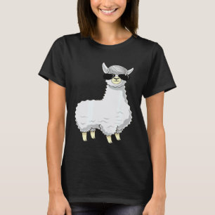 No Probllama Llama for Women Llama Apparel T-Shirt