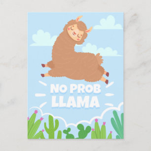 No ProbLlama Postcard