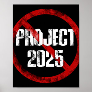 No Project 2025 1 Poster