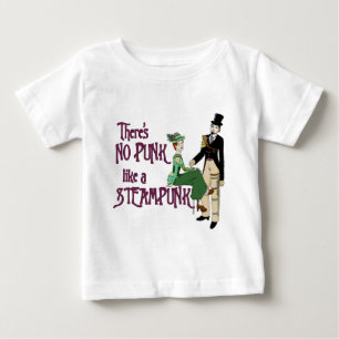 No Punk like a Steampunk Baby T-Shirt