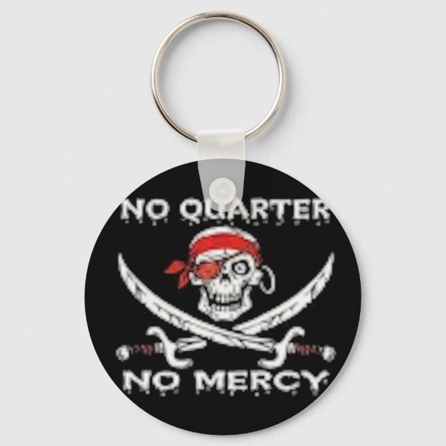 NO QUARTER NO MERCY KEY RING (Front)