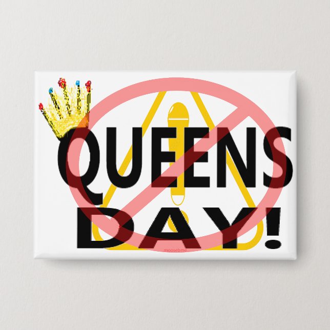NO QUEENS DAY! (Front)