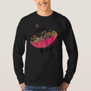 No Rain No Flowers Retro Wildflowers Mental Health T-Shirt