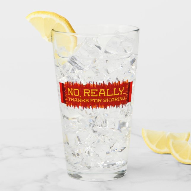 No really thanks for sharing glass (Front Ice)