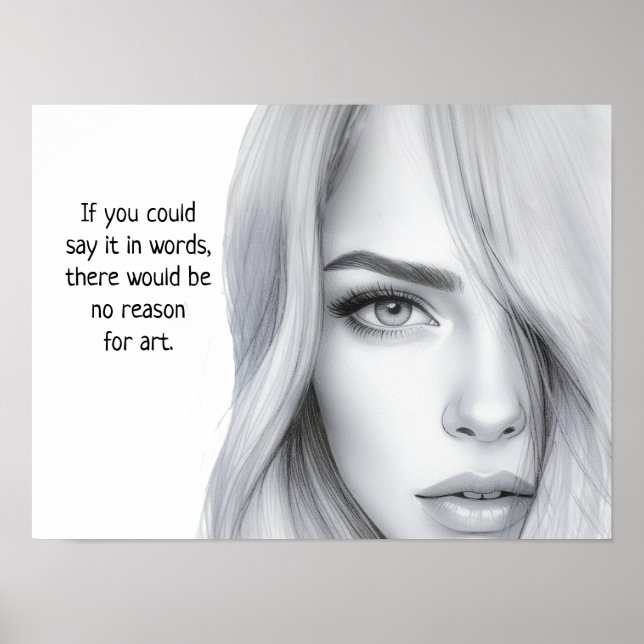 NO REASON FOR ART --- POSTER (Front)