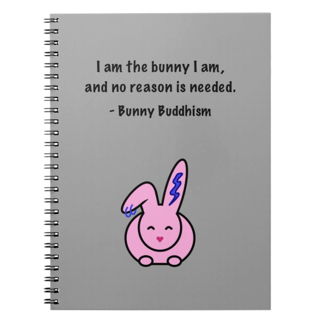 No Reason Is Needed Notebook (Front)