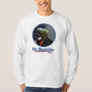No Reptiles 2016, Hillary! T-Shirt