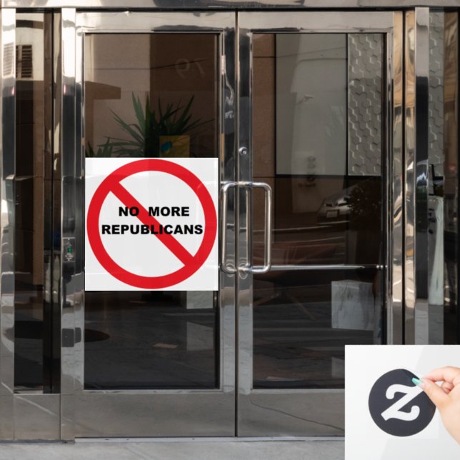 NO Repugs (Office Door)