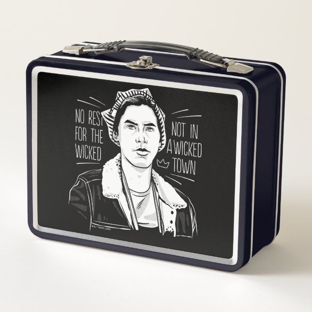 No Rest For The Wicked Metal Lunch Box (Front)