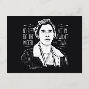 No Rest For The Wicked Postcard