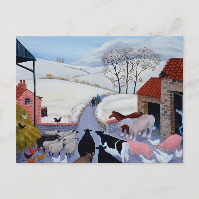 No Room at the Inn Postcard (Front)