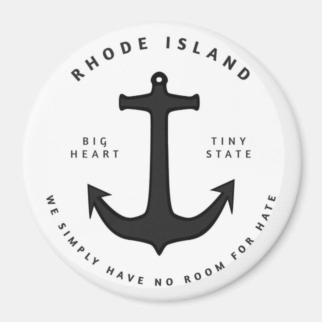 No Room for Hate Magnet (Front)