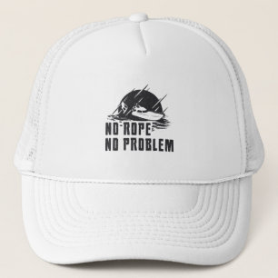 No Rope No Problem Wakeboard Wake Wakeboarding Trucker Hat