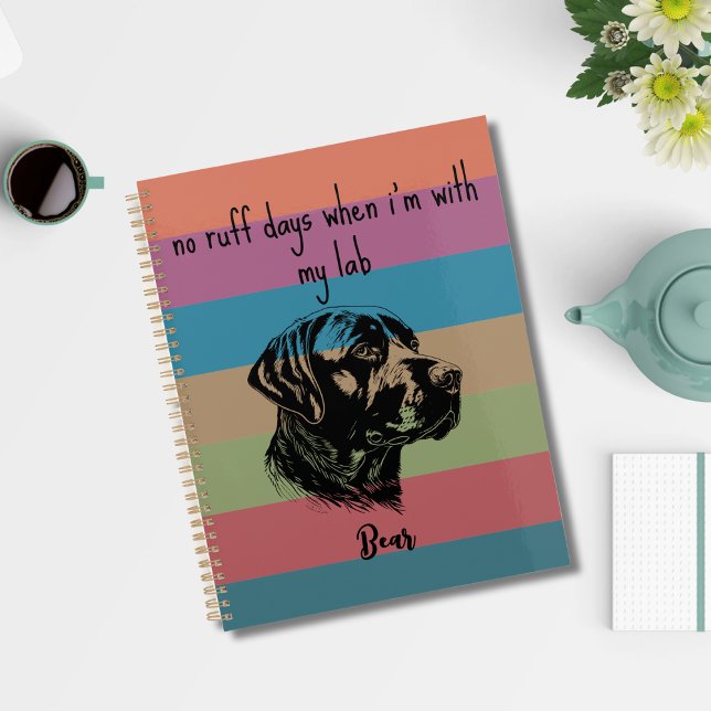 No Ruff Days with my Lab Labrador Retriever Planner (Creator Uploaded)