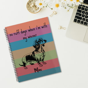 No Ruff Days with my Wiener Dachshund Planner