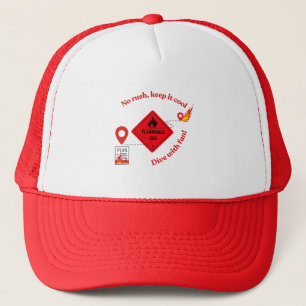 No Rush Keep It Cool Trucker Hat