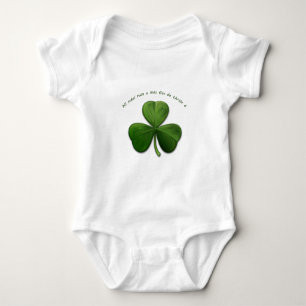 No Secret is Known by 3 people. Old Irish Saying Baby Bodysuit
