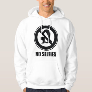 No Selfies Hoodie