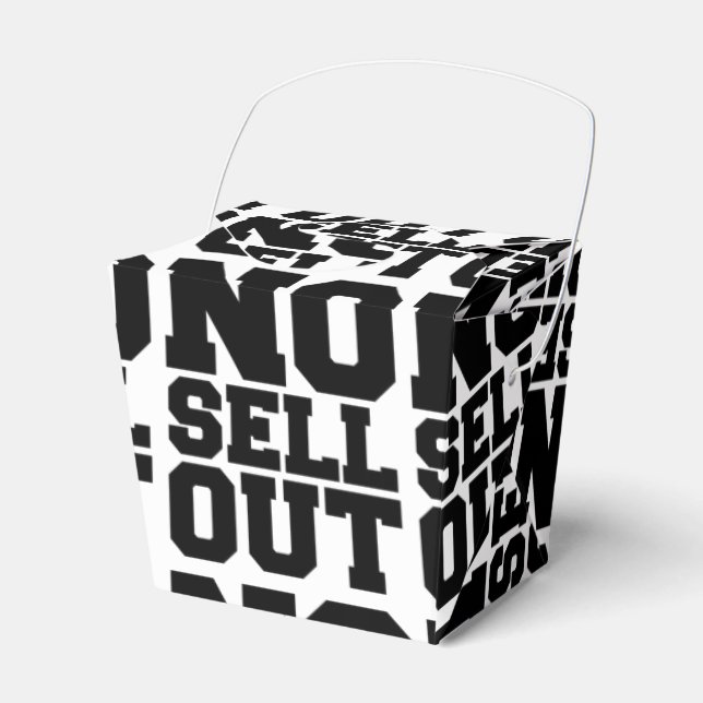 NO SELL OUT FAVOUR BOX (Front Side)