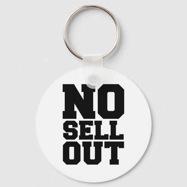 NO SELL OUT KEY RING (Front)