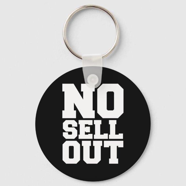 NO SELL OUT KEY RING (Front)