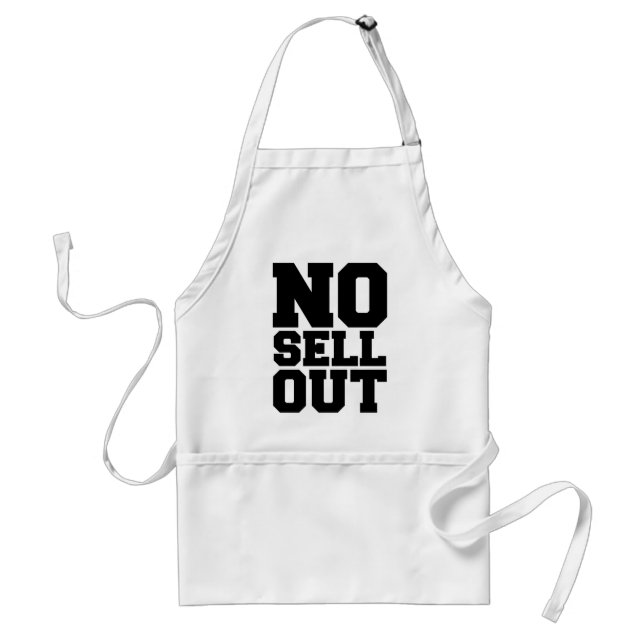 NO SELL OUT STANDARD APRON (Front)