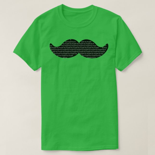 No Shave November 6 2 T-Shirt (Design Front)