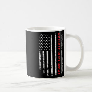 No Sheep In My Circle Republican American Conserva Coffee Mug