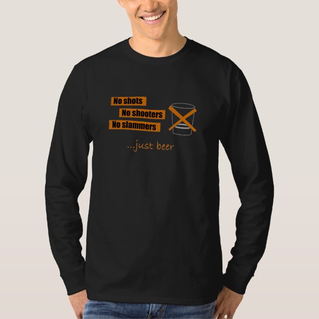 NO SHOTS! T-Shirt (Front)